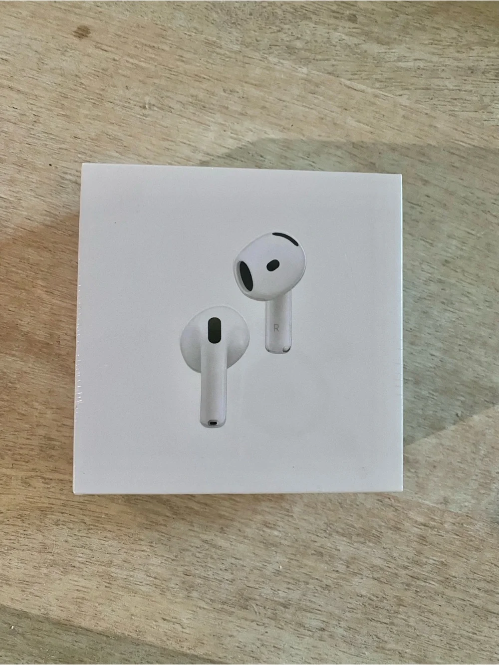 Apple AirPods (White) Pro 4 Wireless Earbuds with Noise Cancellation